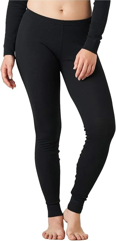 LAPASA Legging Thermique Femme 100% Laine mérinos, sous-vêtement Chaud — Vetements ski