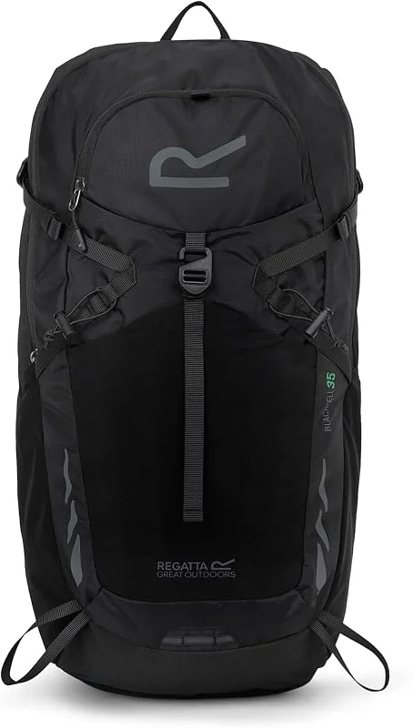 Regatta Blackfell Sac à dos réfléchissant avec cadre en métal 35 l Idéal pour la marche, la randonnée, le camping et le trekking — Equipement ski