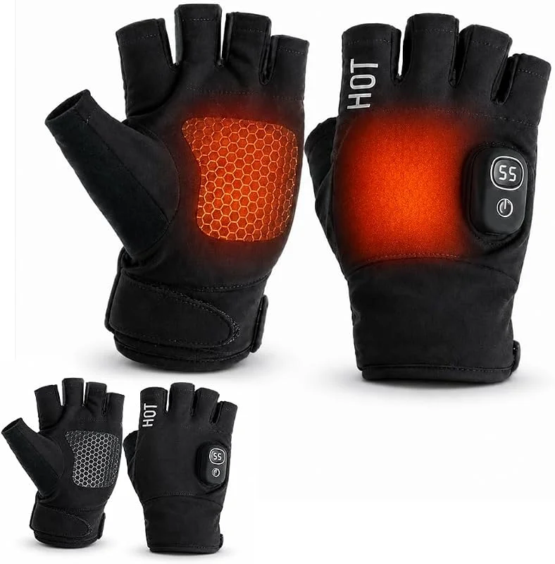 Mitaines chauffantes, gants chauffants avec fibre supraconductrice — Vetements ski