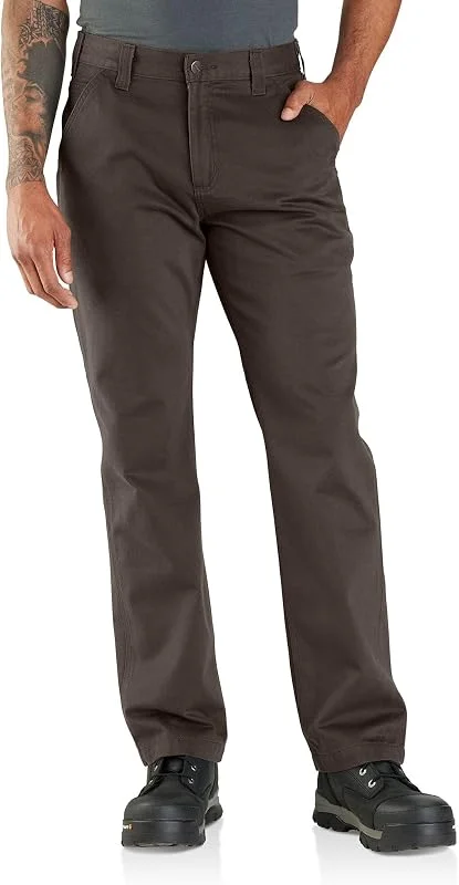 Carhartt Washed Duck Work Dungaree - Jeans - Pantalon de Travail en Toile de Canard délavé - Homme — Vetements ski