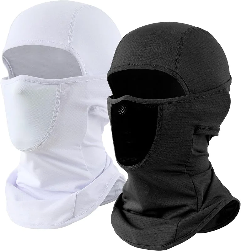 WTACTFUL Cagoule Moto Respirante et Coupe-Vent sous Casque - Masque intégral léger pour vélo, Ski, Snowboard - Homme Femme — Equipement ski