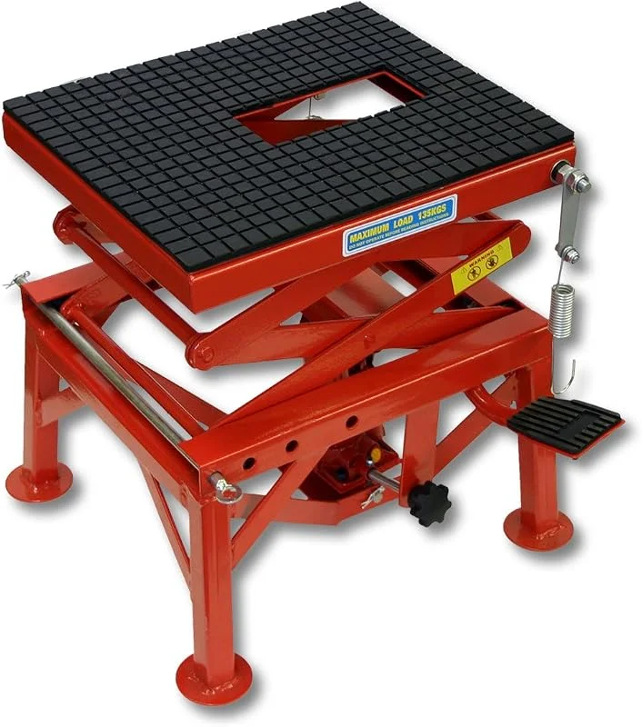 135kg Pont Élévateur Plateforme Élevatrice Moto Support Montage Levage ATV Quad — Equipement ski