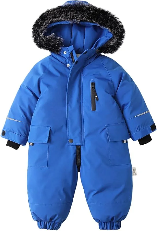 Combinaison De Neige Bébé Manteau Polaire Dinosaures Bébé Mameluco Avec Capuche En Plume Unisexe Bébé Garçons Filles Ours Oreille À Capuche Combinaison Veste Bebe Fille — Vetements ski