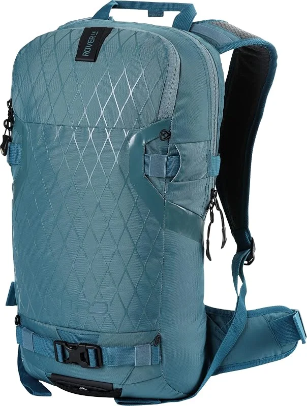 Nitro Rover 14 Sac à dos unisexe pour snowboard, randonnée, vélo, 1 pièce, Artic, 14 l, Moderne — Equipement ski