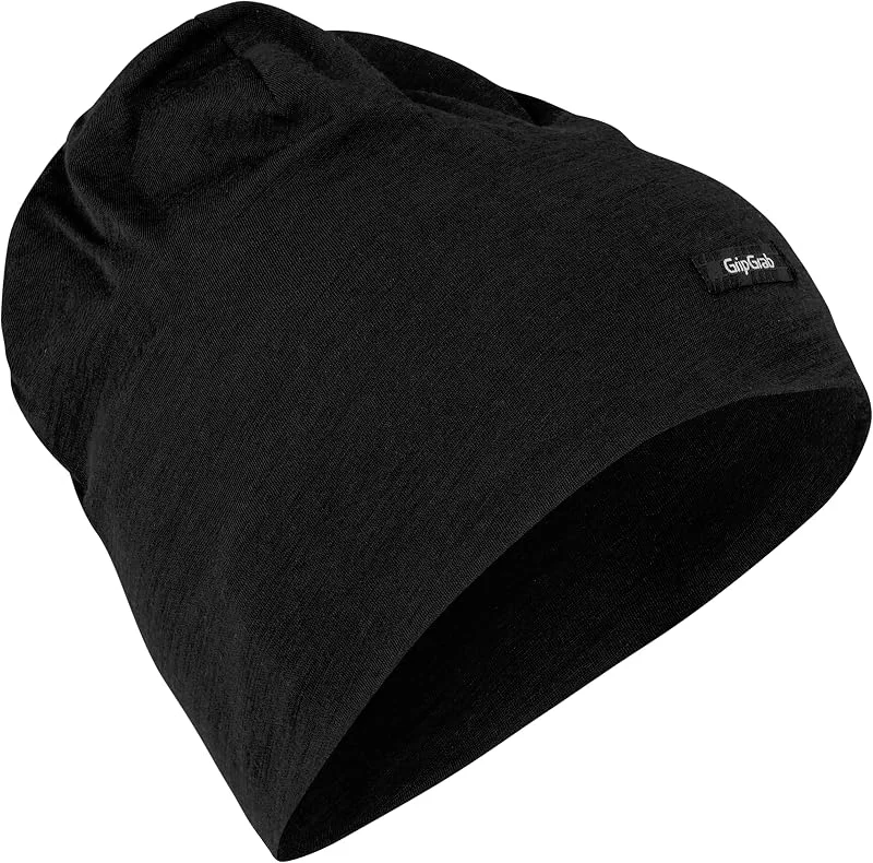 GripGrab Bonnet gripgrab Merino Blend Lightweight Sous-casque Bonnet Hiver Vélo Thermo Sous-casquette Cyclisme Skull Cap Sport - Bonnet de cyclisme - Mixte — Vetements ski