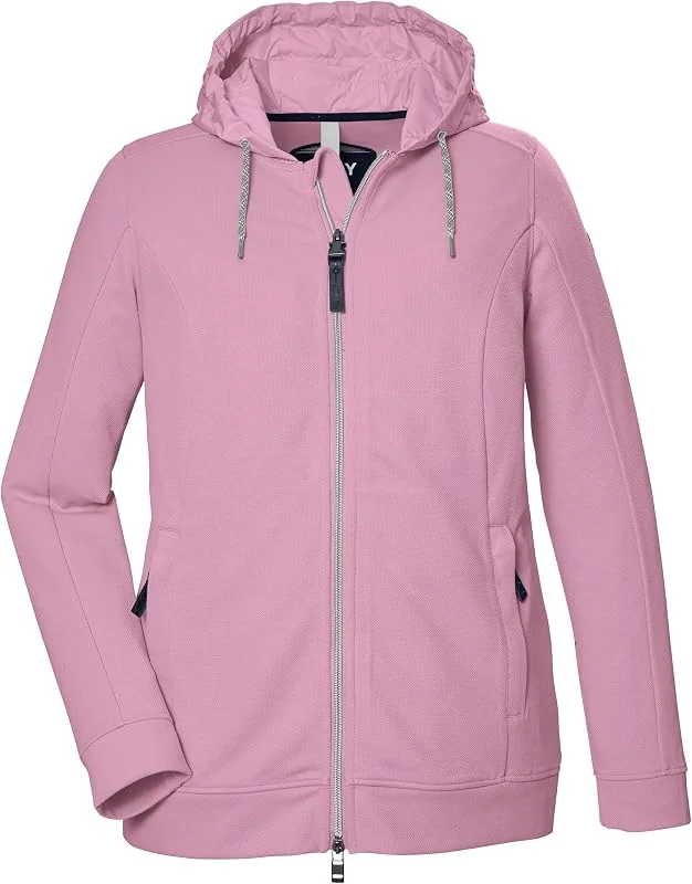 STOY Sts 1 Wmn Flx Jckt Veste Powerstretch avec capuche Femme — Vetements ski