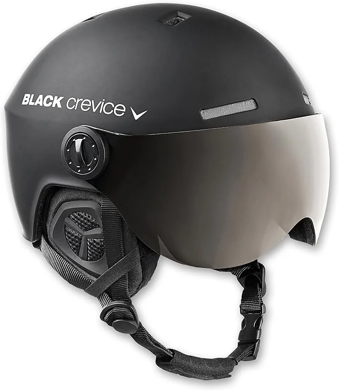 Black Crevice Casque de Ski pour Adulte Gstaad — Equipement ski