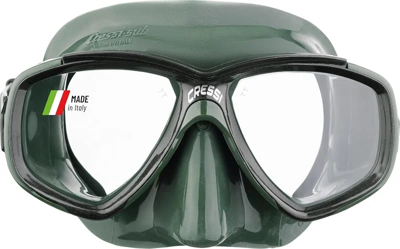 Cressi Perla Randonnée Aquatique, Apnée, sous Marine - Perla Masque ou Kit de Randonnée Aquatique Perla Masque + Tuba Mexico, Taille Unique, Adulte Unisexe — Equipement ski