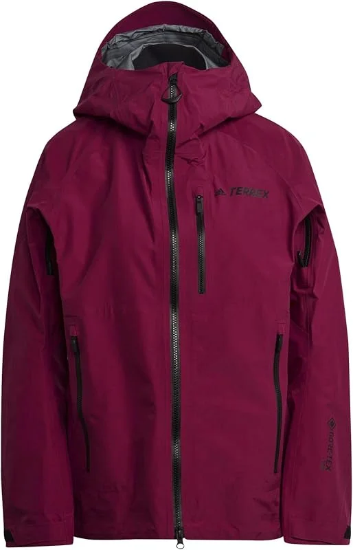 ADIDAS WOMEN’S TERREX TECHROCK GORE-TEX PRO JACKET, POWER BERRY — Vetements ski