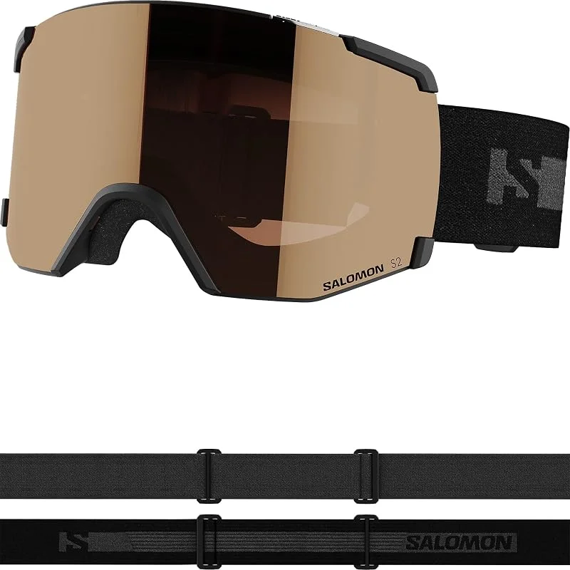 Salomon S, View Access Masque de Ski Unisexe, Champ de Vision Élargi, Idéal pour le Ski et le Snowboard — Equipement ski