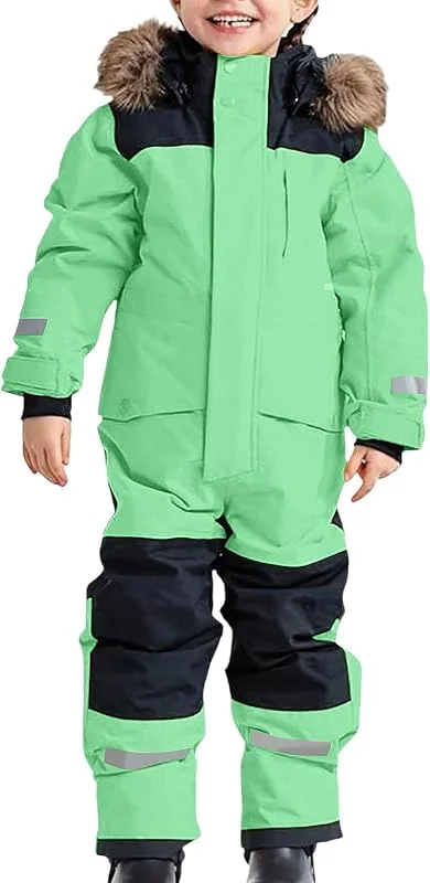 Combinaison de neige isolante robuste pour une plus grande combinaison de ski coupe-vent toutes saisons avec doublure thermique pour les aventures en plein air d'hiver extrêmes — Vetements ski
