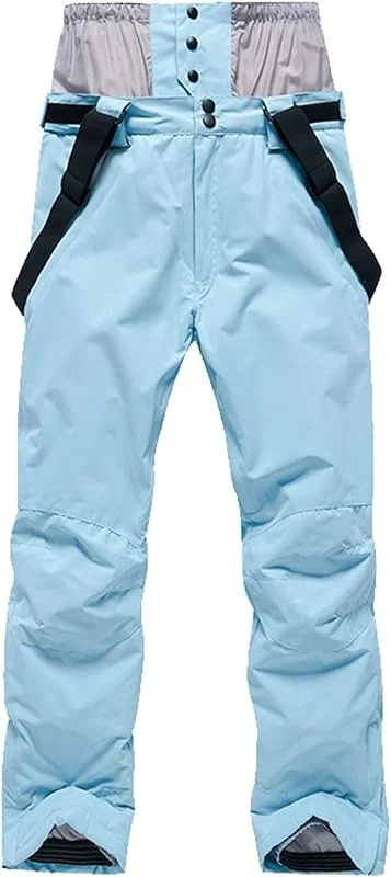 Pantalon de ski en coton pour l'hiver, chaud, épais, avec isolation et protection contre l'eau, pour homme et femme — Vetements ski