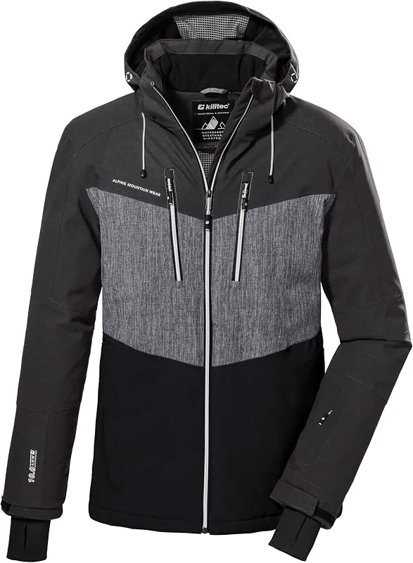 killtec Homme Veste de Ski Imperméable avec Capuche KSW 45 MN SKI JCKT — Vetements ski