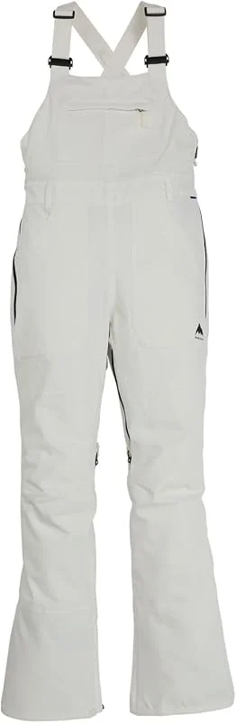 Burton - Salopette De Ski, Snow Avalon 2l Stretch Blanc Femme - Femme - Taille XS - Blanc — Vetements ski