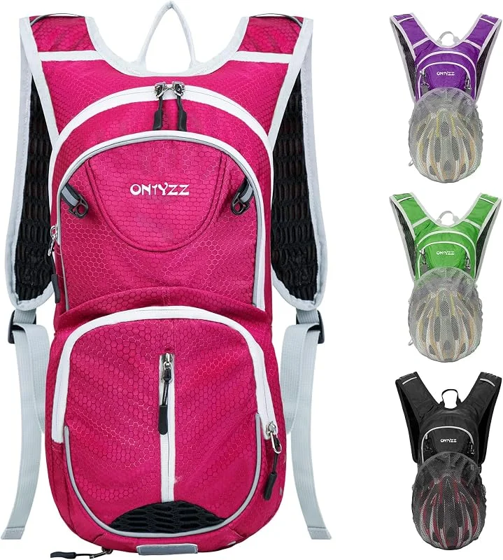 ONTYZZ Sac à Dos Vélo 12L Unisexe Nylon Sac à Dos Sport étanche pour Fitness Course Randonnée Escalade Camping Ski Trekking Vélo Sac Dos — Equipement ski