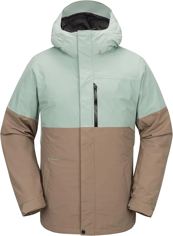 Volcom - Veste De Ski, Snow L Ins Gore-tex Agave Homme - Homme - Taille XL - Vert — Vetements ski