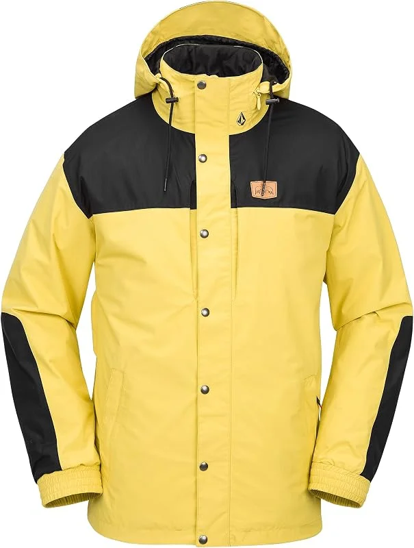Volcom - Veste De Ski, snow Longo Gore-tex Dark Yellow Homme - Homme - Rose — Vetements ski