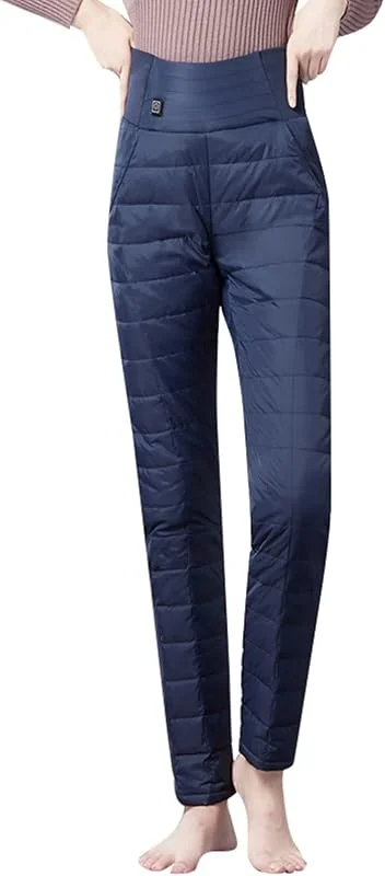 Pantalon de randonnée chauffant pour femme - Imperméable - Softshell - Coupe-vent - Chaud - Doublure chaude - Pantalon de ski - Pantalon de snowboard - Pantalon de trekking - Pantalon de neige — Vetements ski