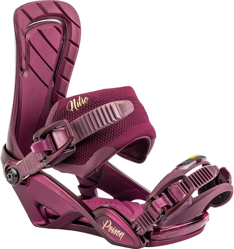 Nitro Poison '24 All Mountin Freeride Fixation de Snowboard pour Femme — Equipement ski