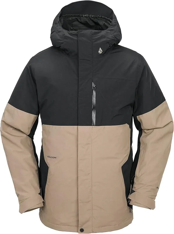 Volcom - Veste De Ski, snow L Ins Gore-tex Black Homme - Homme - Noir — Vetements ski