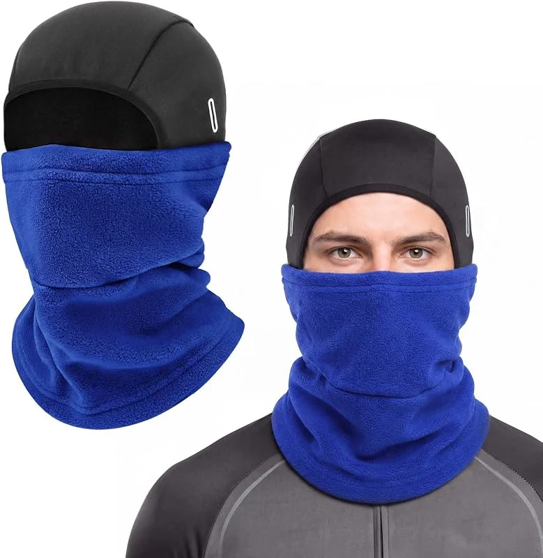 TAGVO Cagoule Moto Balaclava Masque Ski d'hiver avec Ouvertures Lunettes — Vetements ski