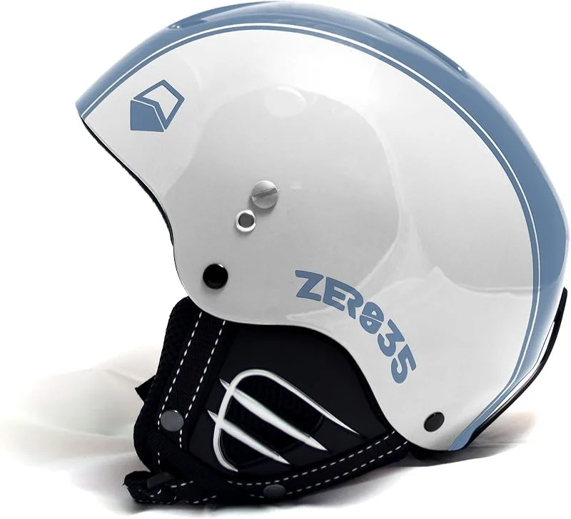Hmr - Casque De Ski, Snow Zero35 Easy Blanc, Bleu - Mixte - Taille XS - Blanc — Equipement ski