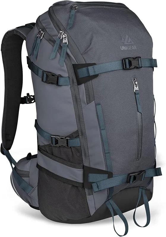 Unigear Sac à Dos de Ski, Outdoor Backpack Sports d'hiver 30L — Equipement ski