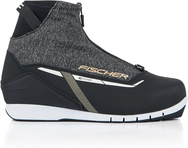 Fischer Chaussures de Ski de Fond XC Power WS Unisex Taille 38 Noir — Equipement ski