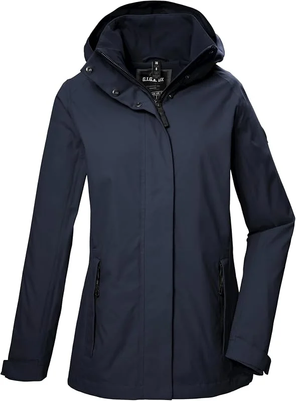 G.I.G.A. DX Gs 53 Wmn Jckt Veste fonctionnelle imperméable, d'extérieur avec capuche amovible Femme — Vetements ski