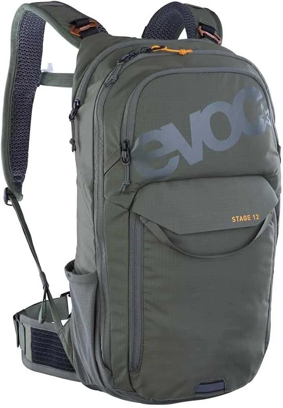 Sac à dos Stage 12 vert dark olive — Equipement ski