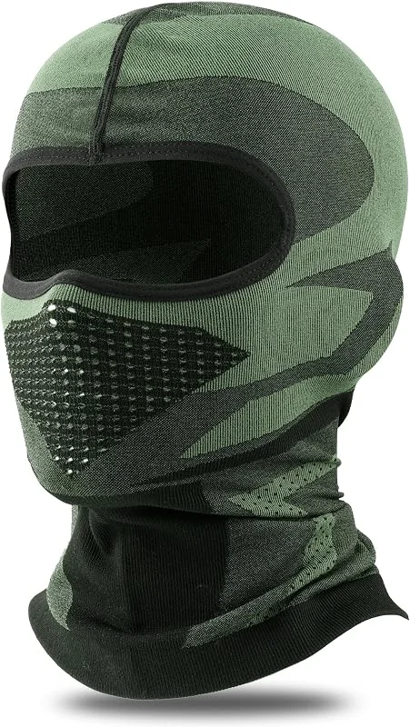 WTACTFUL Cagoule Moto sous Casque Masque Intégral Respirante Homme Femmes Été, Hiver Balaclava Cache Cou Léger pour Vélo Ski Snowboard Randonnée — Equipement ski