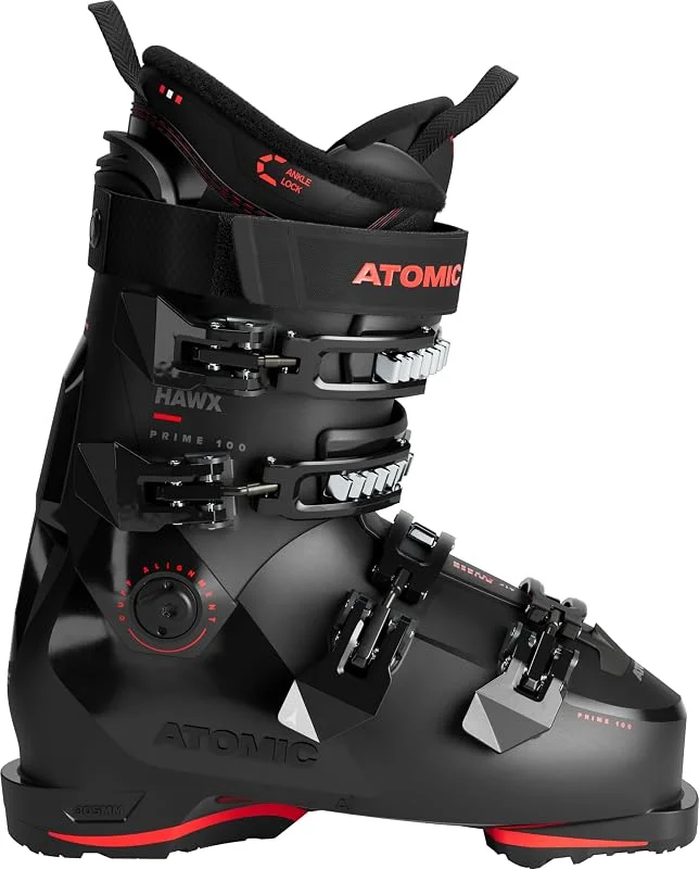 Atomic HAWX Prime 100 GW Chaussures de Ski 2025 Noir, Rouge — Equipement ski
