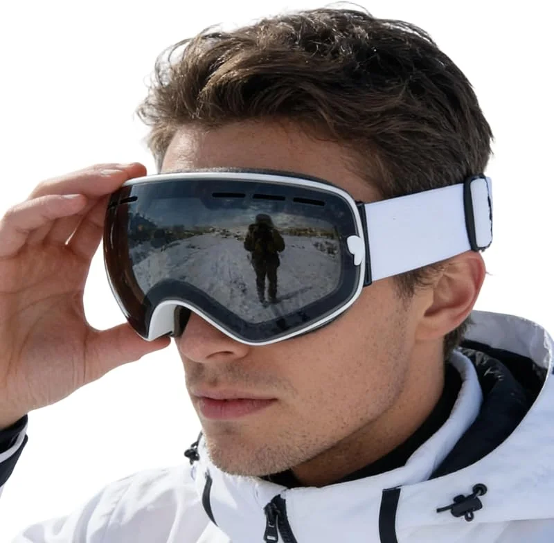 Masque De Snowboard Lunettes Anti-Buée — Equipement ski