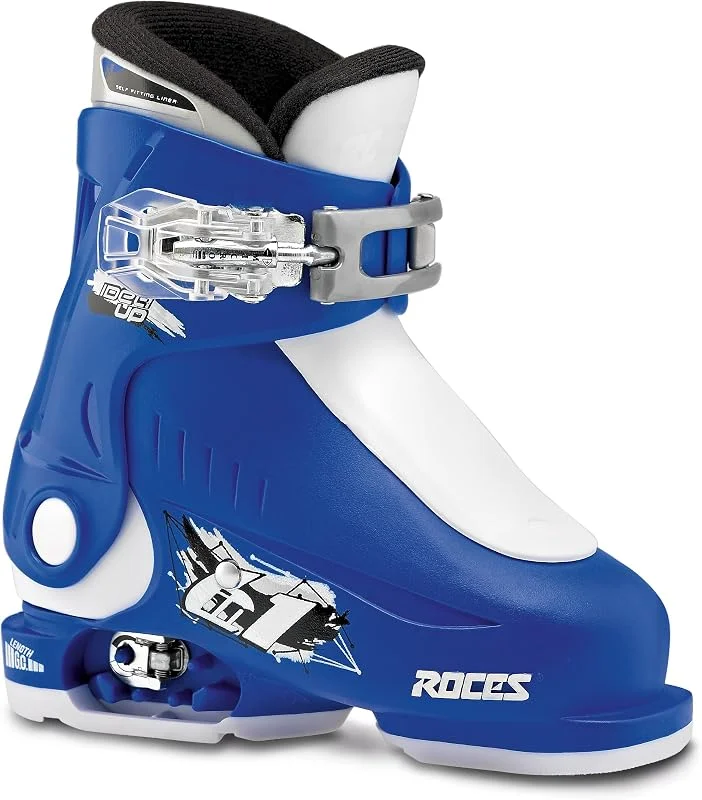 Roces Atomic Patins Idea Up 16–18, 5 Enfants réglable pour Chaussures de Ski, Enfant, Idea UP 16.0-18.5 — Equipement ski