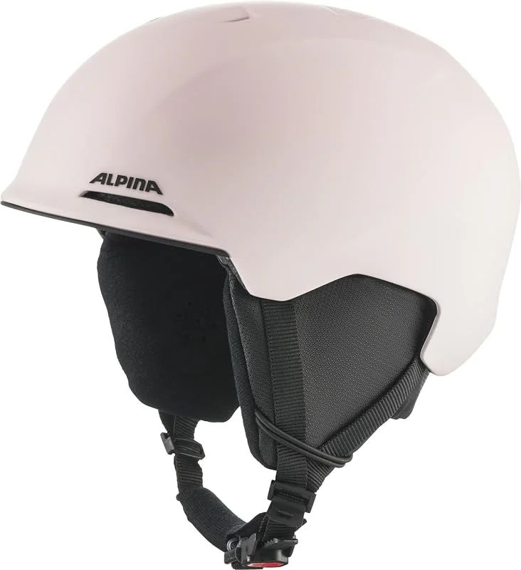 ALPINA Brix Jr Casque de Ski Jeunesse Unisexe, Rose Clair Mat, 51-55 — Equipement ski