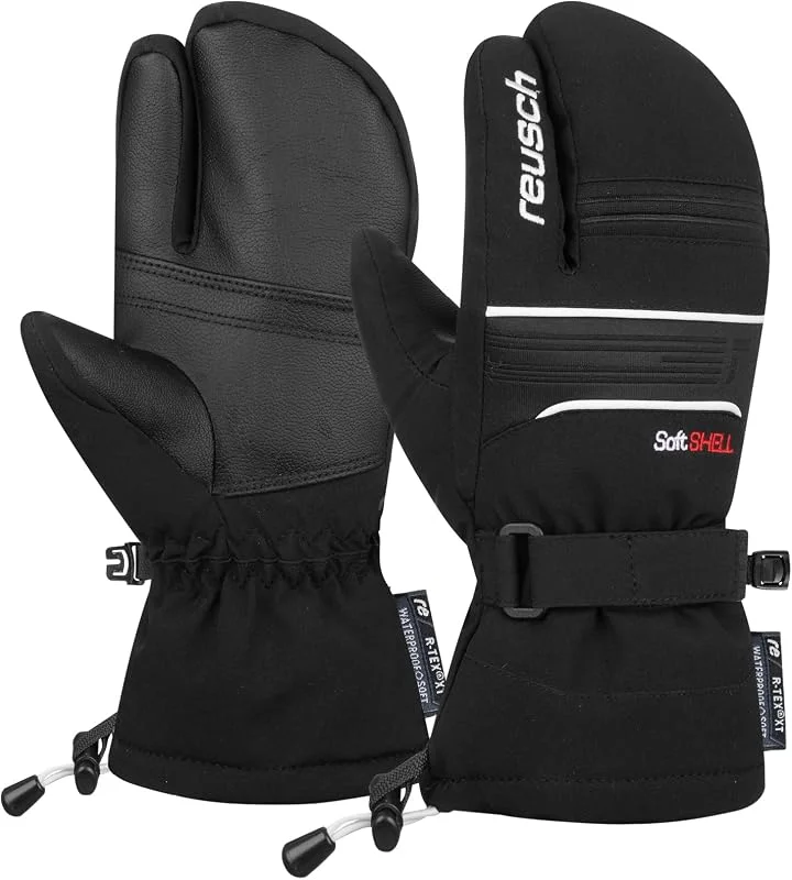 Reusch Kondor R-tex XT Junior Lobster Gants Chauds Imperméables et Respirants pour Enfant Jeunesse Unisexe — Vetements ski