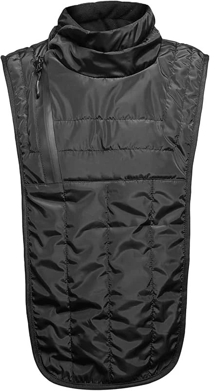 Tour de cou et poitrine – Demi-masque coupe-vent pour moto avec polaire thermique pour temps froid, tour de cou réglable pour l'hiver, pour le ski, le cyclisme, la course, la randonnée et les sports — Vetements ski