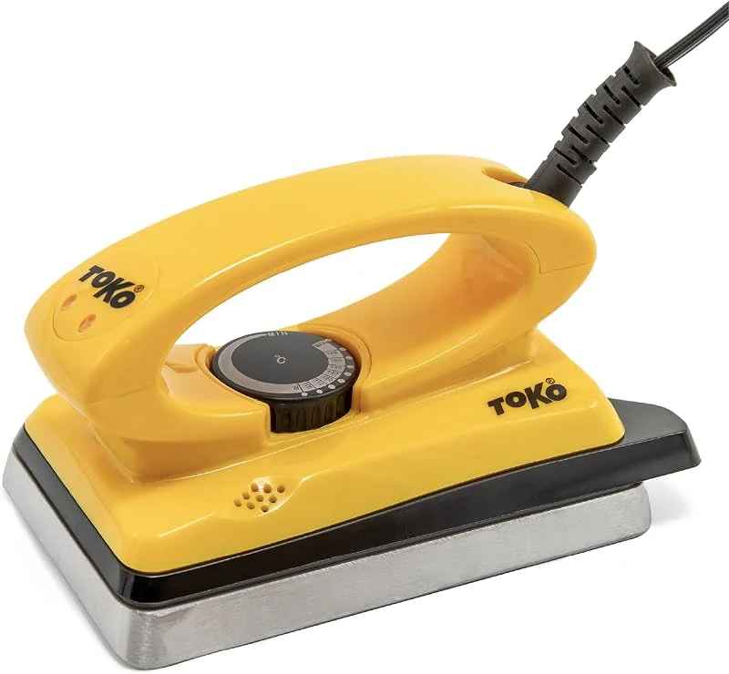 Toko T8 Hot Wax Iron - Ergonomic Ski and Snowboard Waxing Tool with Adjustable Temperature - 110V for use in the USA — Equipement ski
