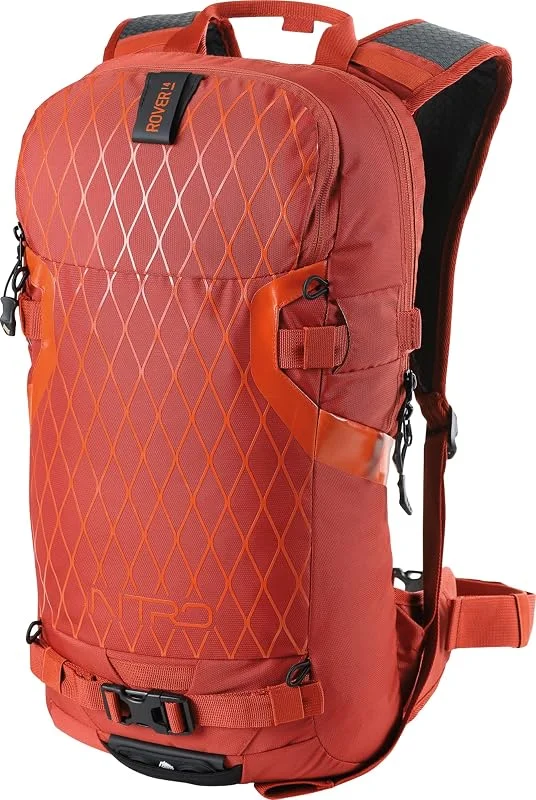 Nitro Rover 14 Sac à dos unisexe pour snowboard, randonnée, vélo, 1 pièce, Supernova., 14 l, Moderne — Equipement ski