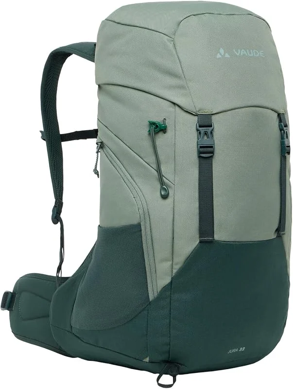 VAUDE Jura 32 Sac à dos de randonnée, 32 l, grand espace de rangement avec design ergonomique, panneau arrière respirant, compartiment pour système d'hydratation et matériau robuste, idéal pour les — Equipement ski