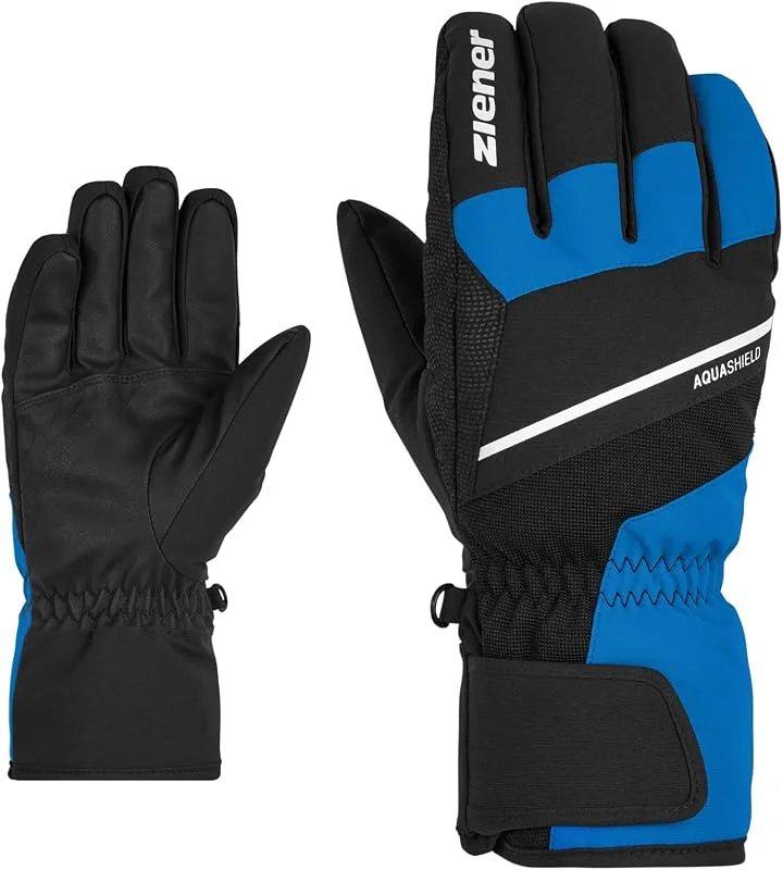 Ziener GEZIM Gants de Ski, Sports d'hiver pour Homme — Vetements ski