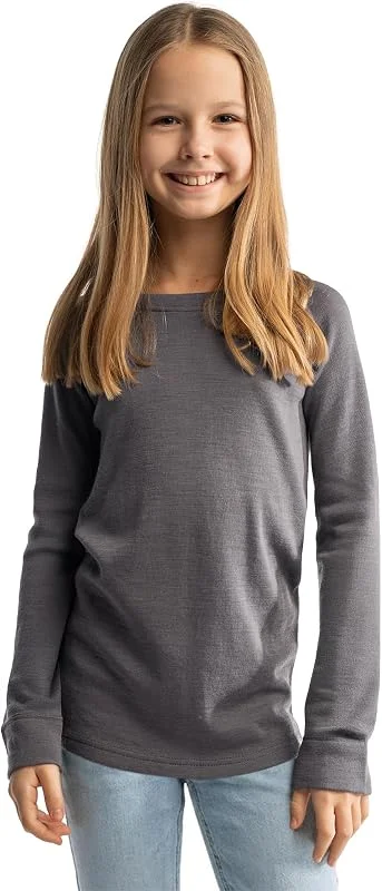 Merino.tech 100% sous Vetement Merinos - sous Pull Enfant Fille et Garçons — Vetements ski