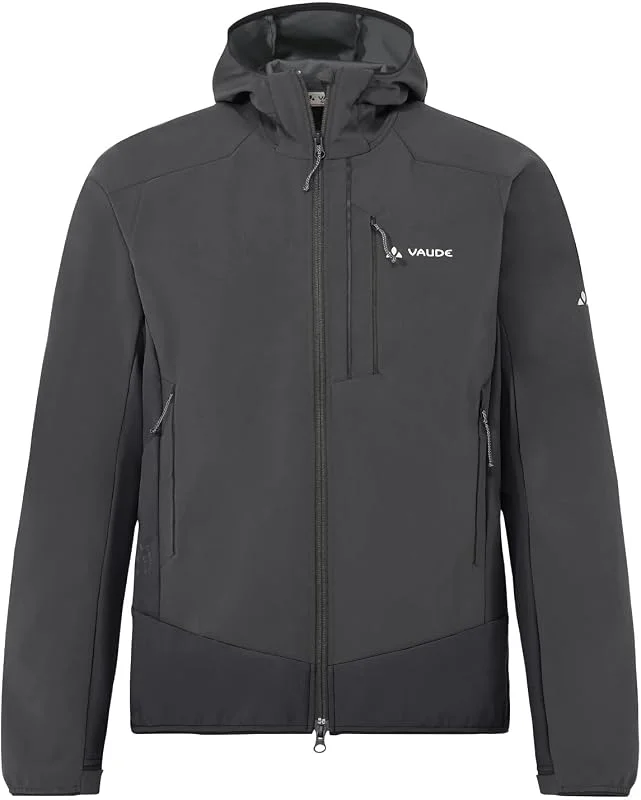 VAUDE Veste softshell Larice pour homme, veste de ski sportive pour homme, respirante, imperméable et 100% coupe-vent — Vetements ski