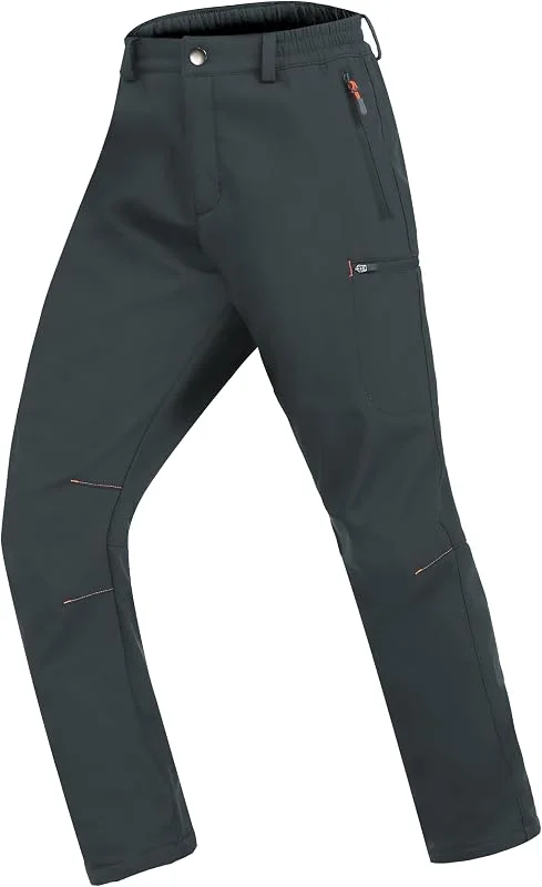 Zoofly Pantalon de Ski Enfant Hiver Thermique Travail Enfant Pantalon Imperméable Garçon Fille Randonnée Chaud Fille Polaire Softshell — Vetements ski