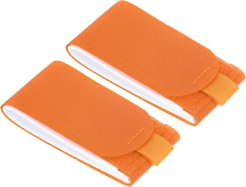 PATIKIL 2pcs 47cmx5.5cm Ski Transporteur Sangle Snowboard Botte Orange — Equipement ski