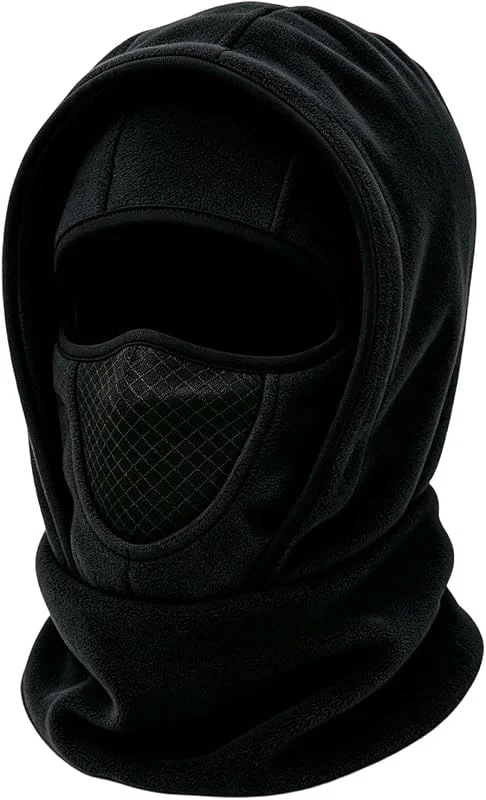 Couvre-Visage D'Hiver Doublure pour Casque Thermique en Polaire Résistante — Vetements ski