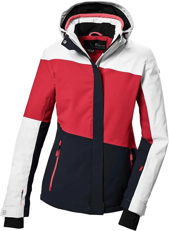 killtec Femme Veste de Ski Imperméable avec Capuche KSW 67 WMN SKI JCKT — Vetements ski