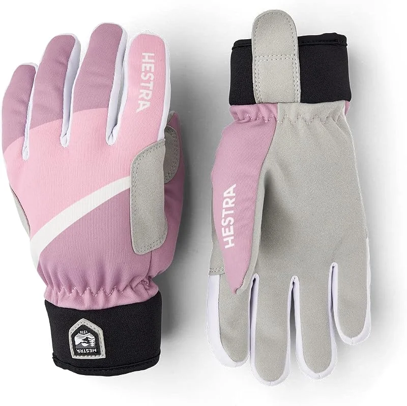 Hestra Tracker Jr. Glove I Moufles de ski de fond imperméables et isolées pour enfants - Imprimé Syringa - 3 — Vetements ski