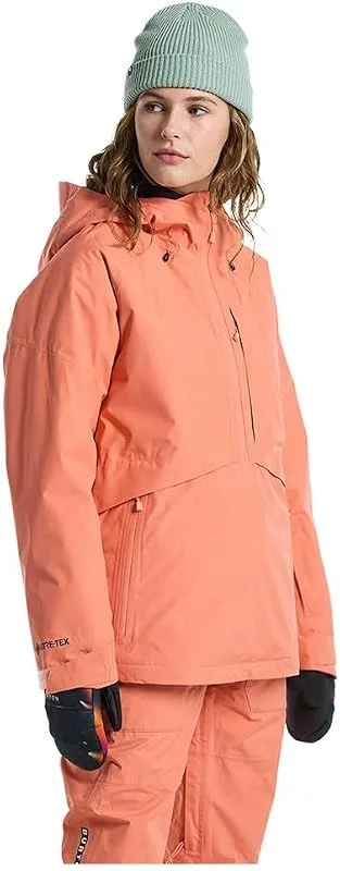 Burton - Veste De Ski, Snow Pillowline Gore-tex Peach Echo Femme - Femme - Rose — Vetements ski
