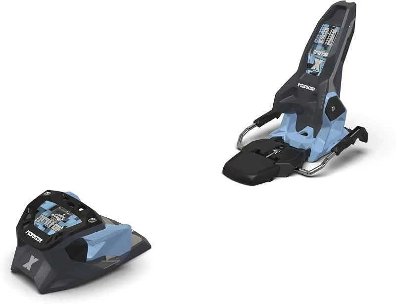 Marker - Fixations De Ski Griffon X 13 120mm Graphite L.Blue - Homme - Taille Unique - Gris — Equipement ski